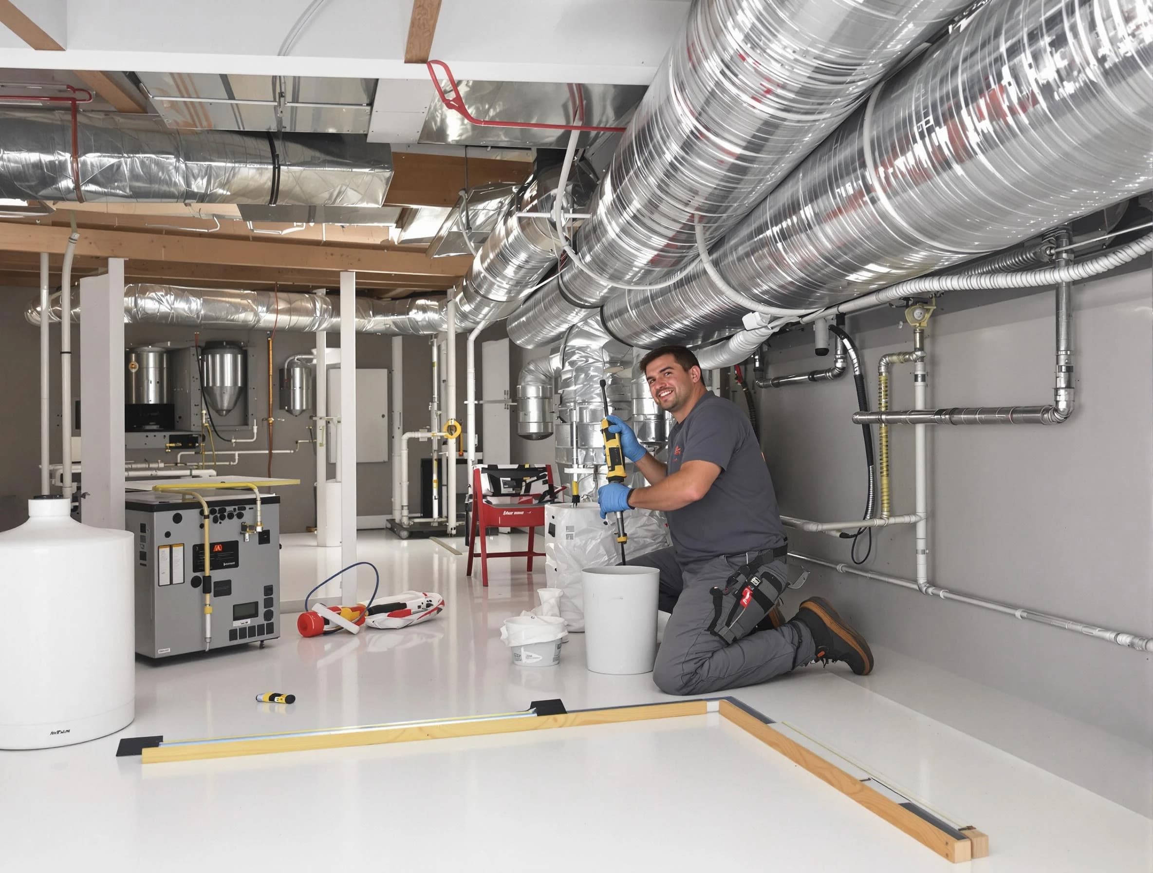 Professional duct sealing service by Summit Park Air Duct Cleaning in Summit Park