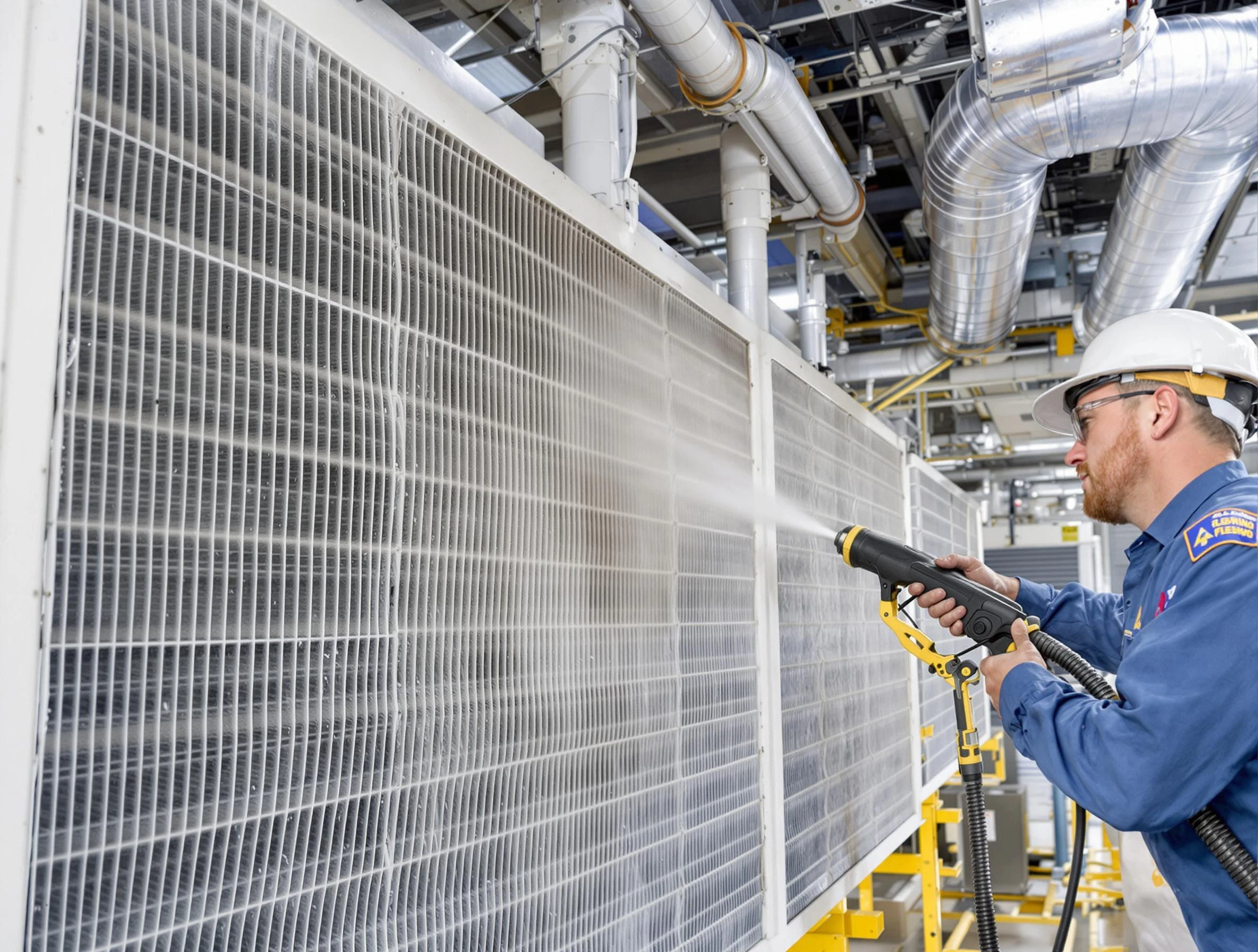 Professional commercial coil cleaning by Summit Park Air Duct Cleaning in Summit Park