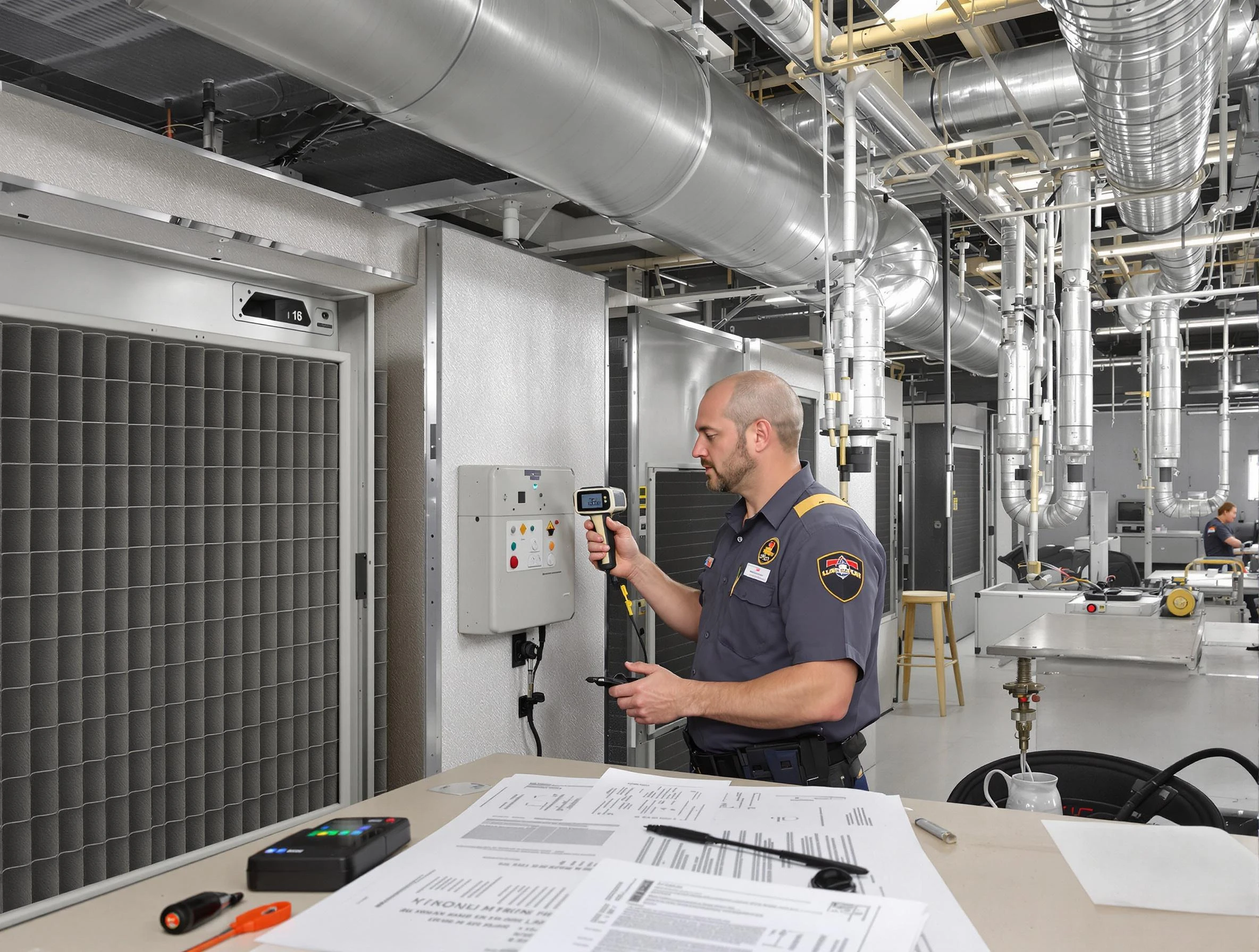 Professional filter system inspection by Summit Park Air Duct Cleaning in Summit Park